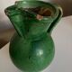 Farmhouse pitcher vase varnished earth popular art south 1950
