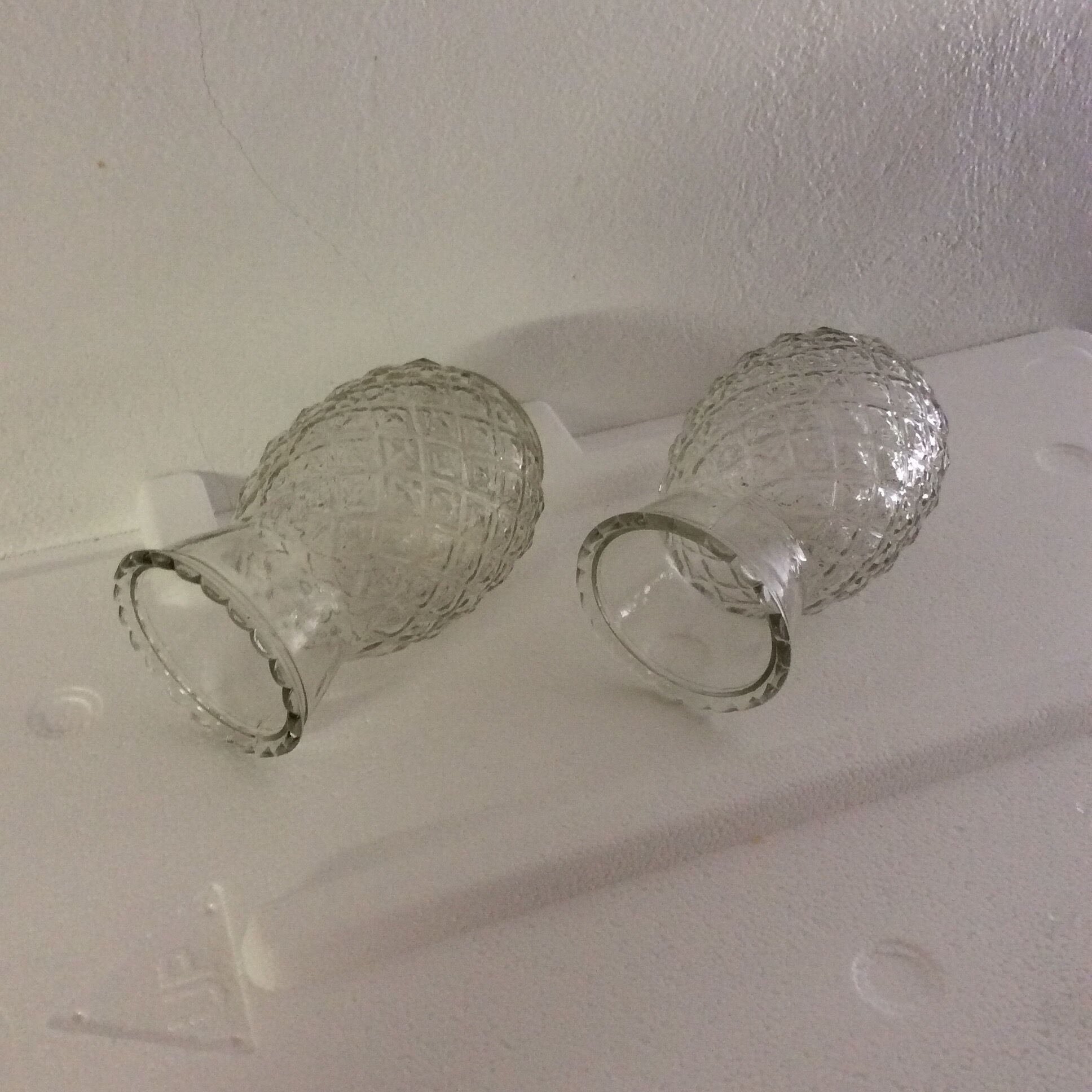 Duo de carafes Ananas