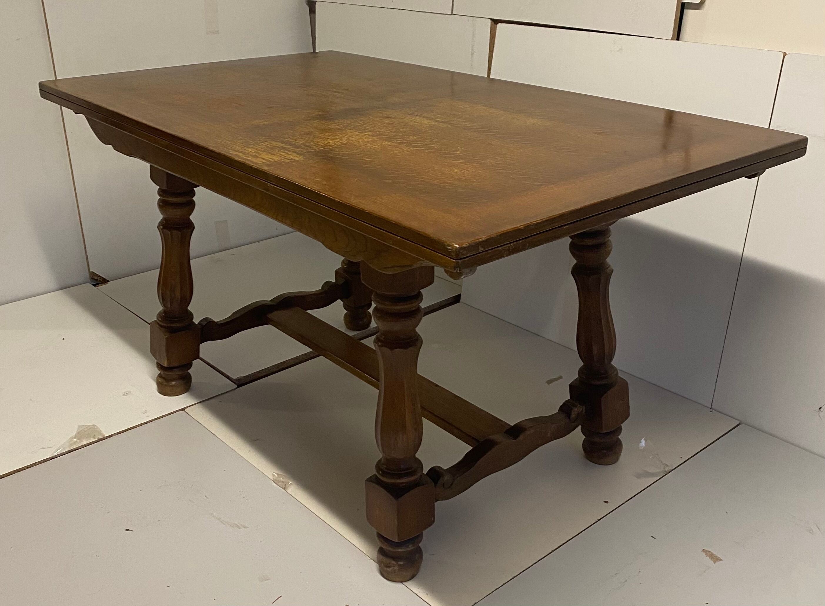 Monastery style farmhouse table