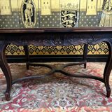 Regency table with extensions