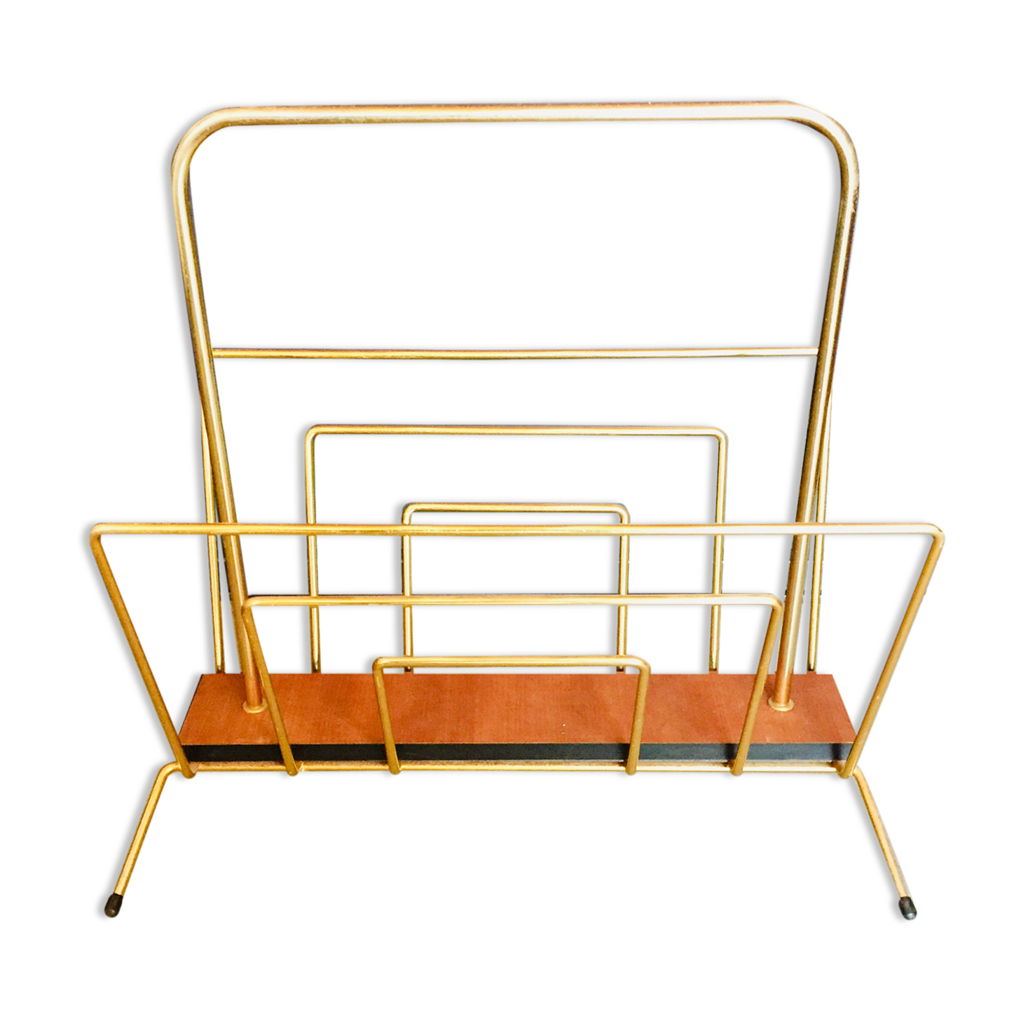 Golden magazine door