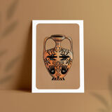 Illustration " Vase bird " A4