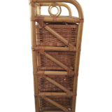 Rattan shelf