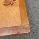 Solid wood and ceramic coffee table from the 1970s.