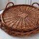 Duo of wicker panniers 70s