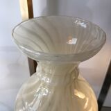 Murano glass vase on pedestal