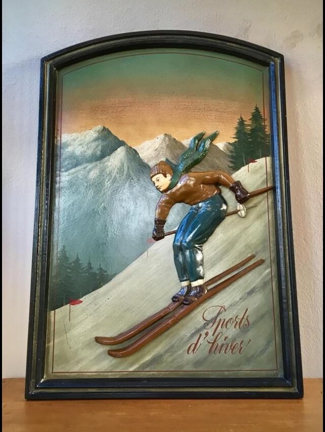 Cadre "sports d'hiver"