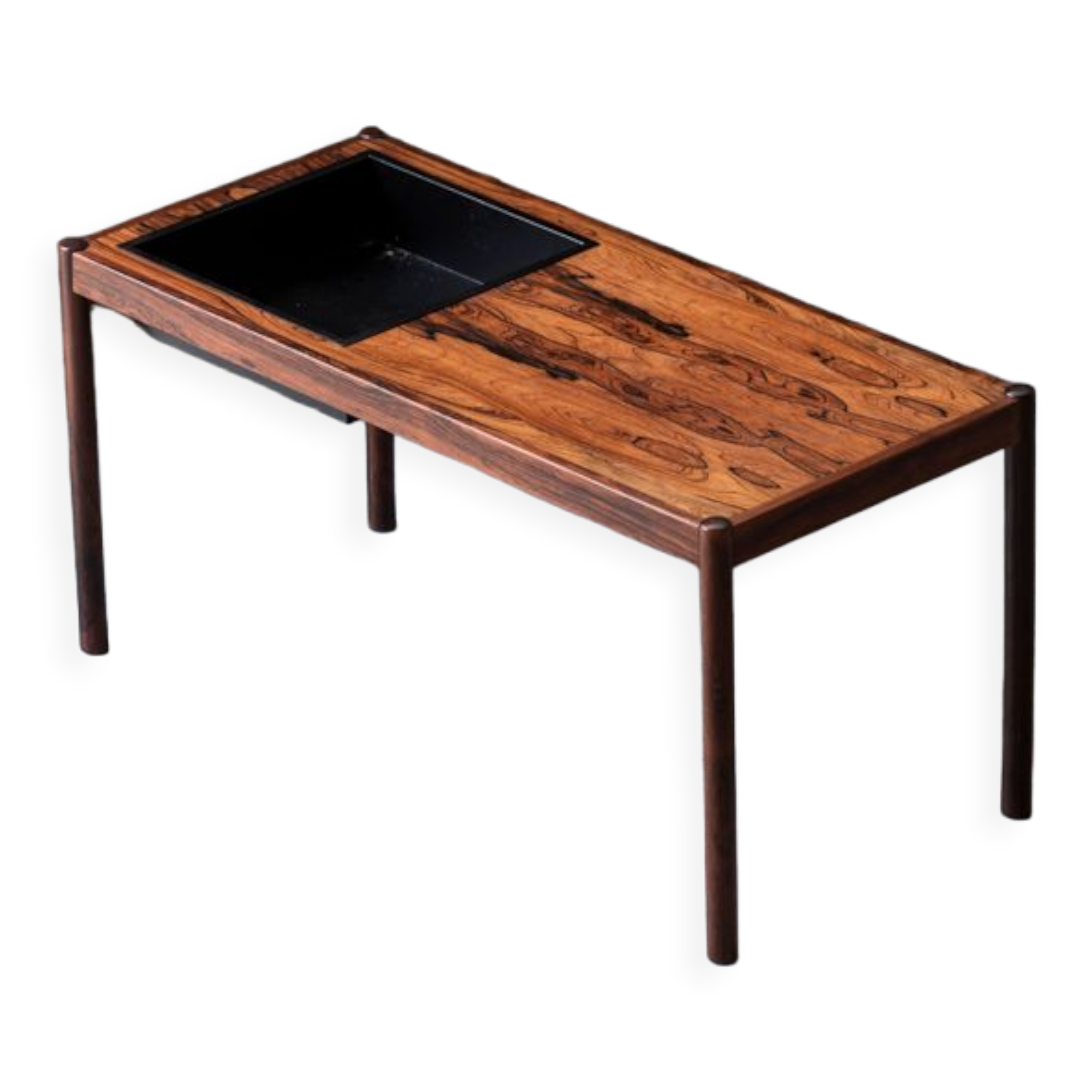 Plant stand table in rosewood, Denmark, 1960’s