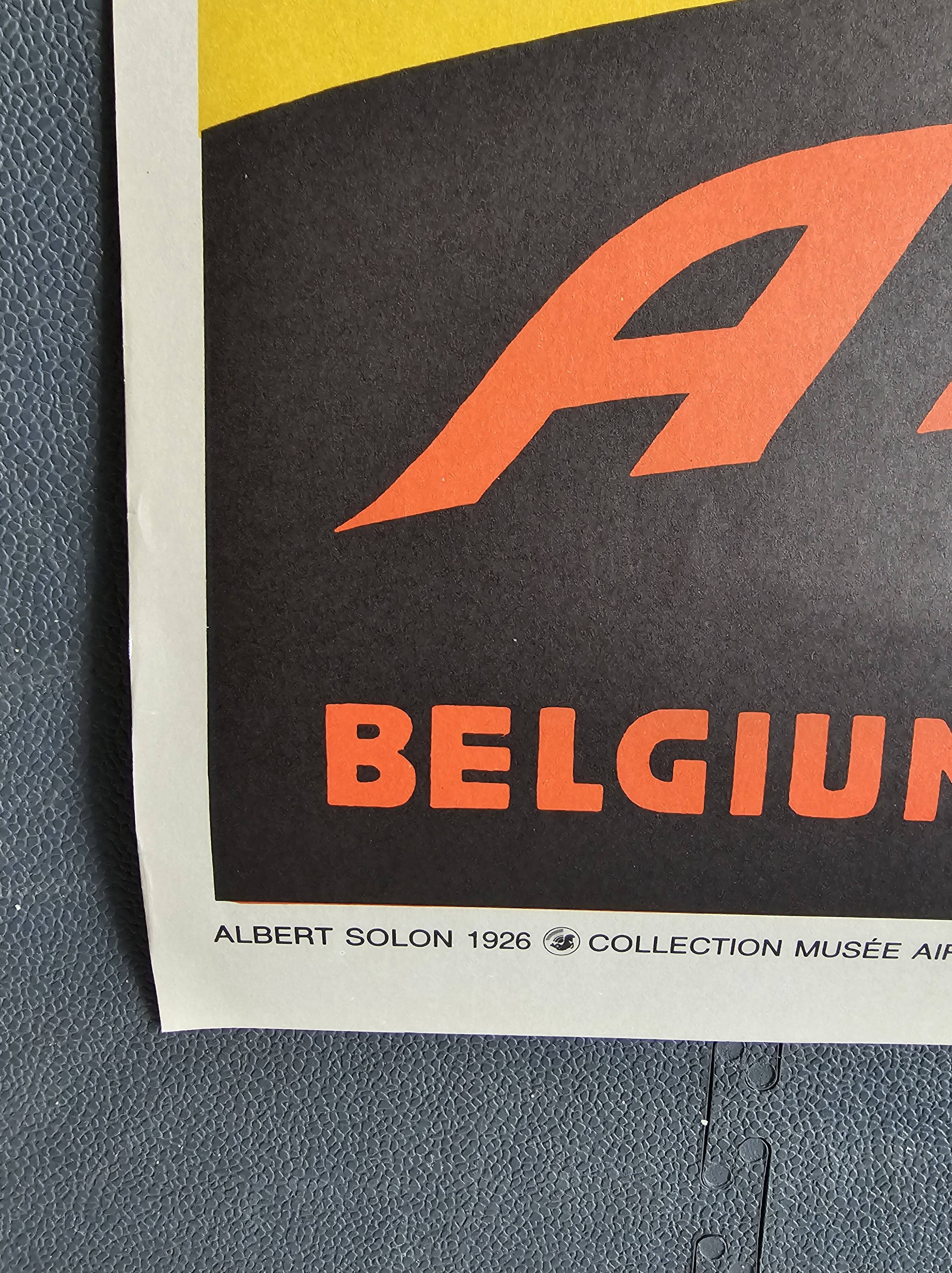 FARMAN AIRLINES poster - Albert Solon