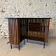 Vintage 1960 ceramic corner bar