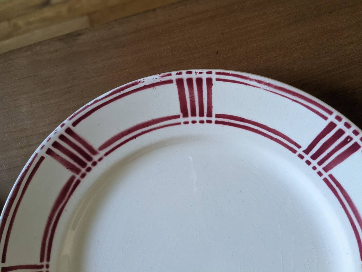 Badonviller dinner plates