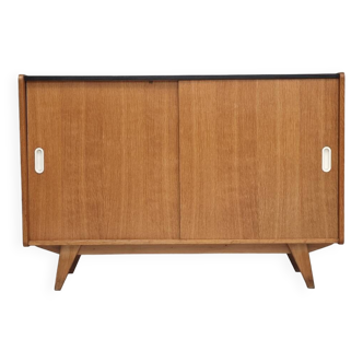 U-452 wooden sideboard / chest of drawers by Jiri Jiroutek for Interier Praha 1960