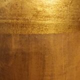 Lot 3 vases brun or