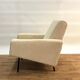 Chair by Pierre Guariche for Airborne in white.