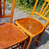 6 country bistro chairs 40s