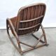Fauteuil à bascule en rotin
