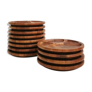 ensemble de 12 assiettes