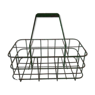 Porte bouteilles métal vintage