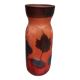 Vase en pâte de verre dégagé à l'acide
