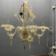 Venetian Murano Glass Chandelier 1960’s 