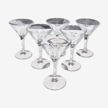 Set de 6 verres à martini