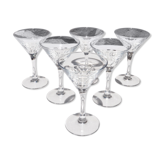 Set de 6 verres à martini