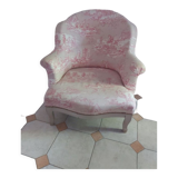 Armchair and footrest