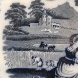 Ceramic collection plate petrus regout maastricht