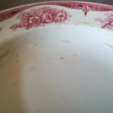 Set of 6 hollow iron earth plates by Boch