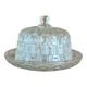 Cloche en verre ciselé