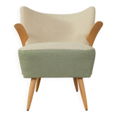Fauteuil merveilleux en look bicolore des années 1950