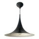 Vintage black metal pendant lamp