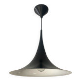 Vintage black metal pendant lamp
