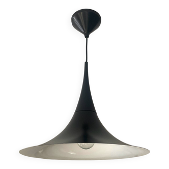 Vintage black metal pendant lamp