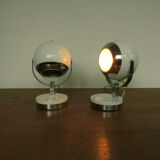 Pair of lamps Eyeball years 70