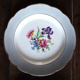 6 mismatched flat plates Marsac Canebière Fontanges Digoin Sarreguemines