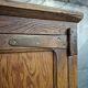 Antique baker's cabinet / fermentation cabinet on wheels