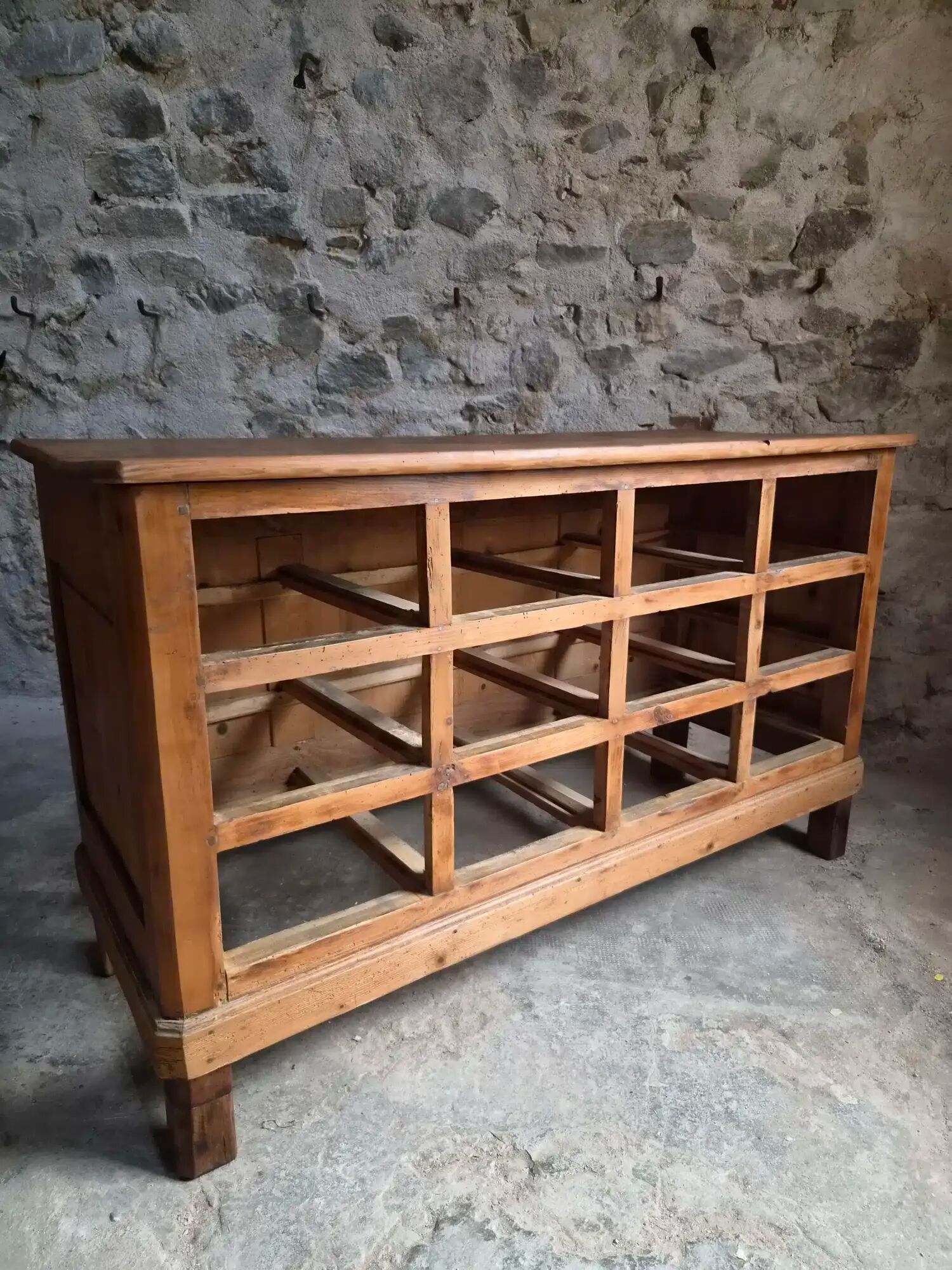 Antique shop counter with 12 drawers / kitchen island