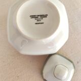 Porcelain creamer and sugar bowl - Elysée model - Jammet et Seignolles