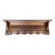 Wall coat rack - 6 hooks - Oak