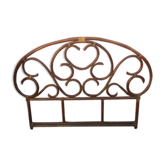 Bamboo and rattan headboard