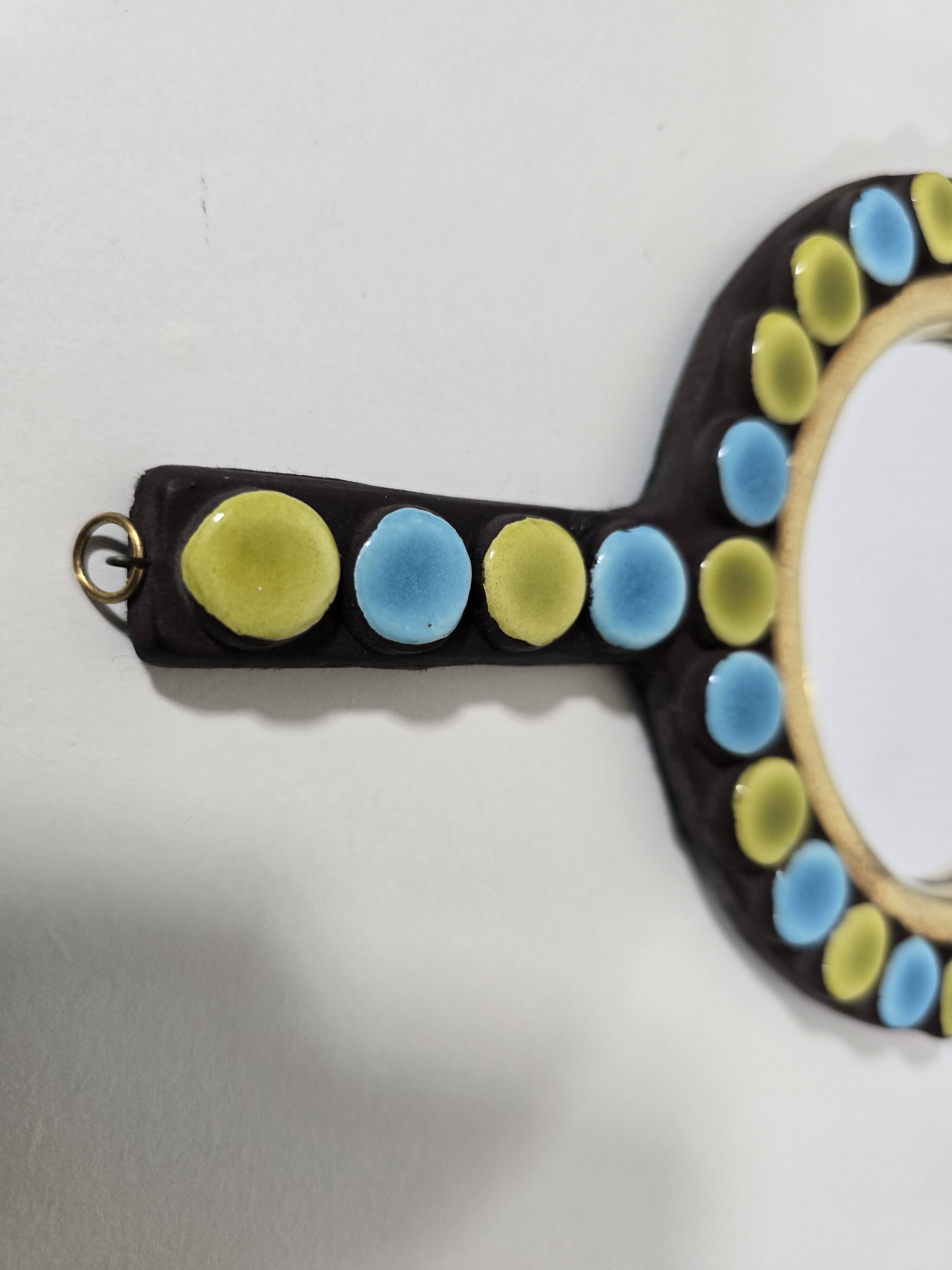 Hand mirror "Cléo" – Mithé Espelt, 1950s