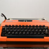 TYPEwriter Brother 210 orange 1975