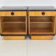 Paire de tables de chevet du milieu du siècle, années 1960