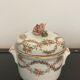 Louis XVI style Chamart Limoges porcelain sugar bowl