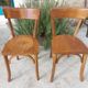 pair of Luterma bistro chairs, dark shade