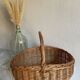 Panier osier ovale