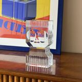 Sven Palmqvist, modern glass sculpture, Orrefors Sweden 1971