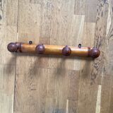 Bamboo wall hook dimensions: height - 6cm - length - 53cm -