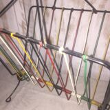 Scoubidou magazine-rack